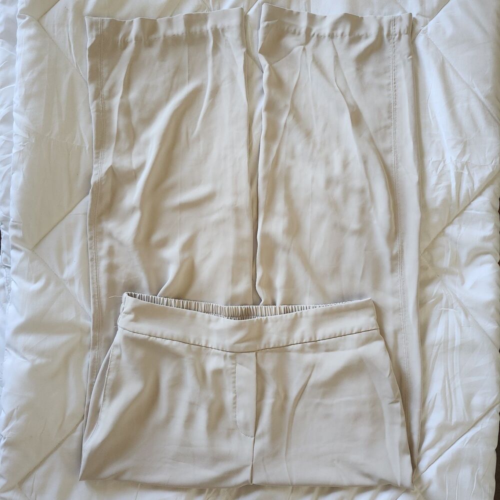 Truth by Republic Beige Wide Leg Dress Pants Size L